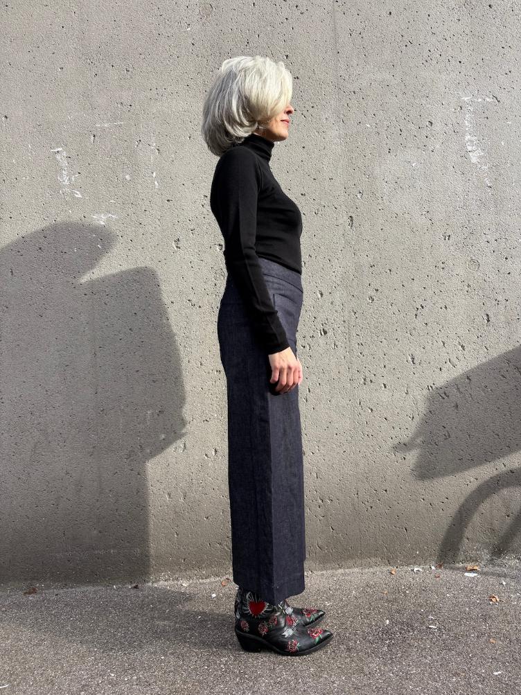 H58 Hose Laila in Jeans - 0