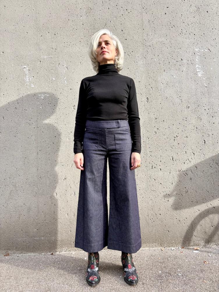 H58 Hose Laila in Jeans - 2