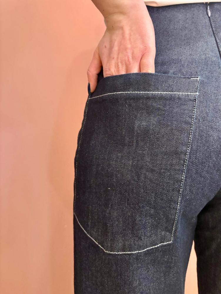 H62 Hose Berit in Jeans - 0