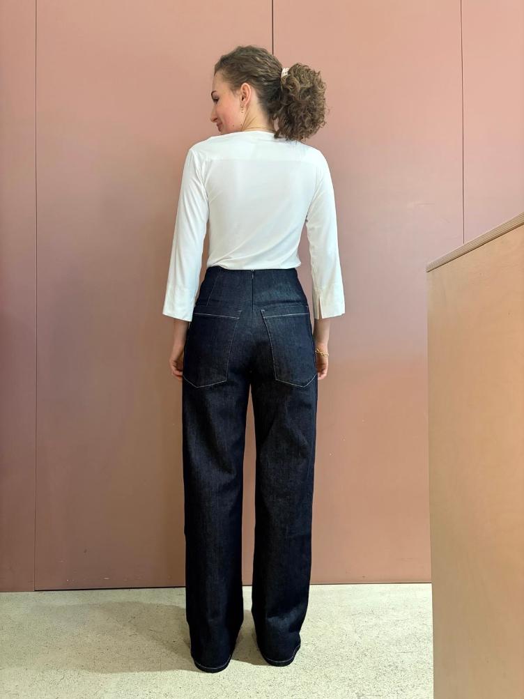 H62 Hose Berit in Jeans - 3