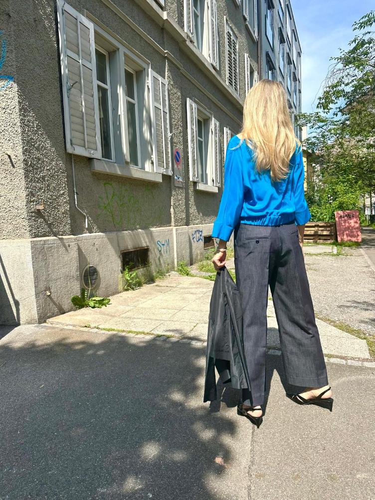 H65 Hose Neva in Jeans - 0