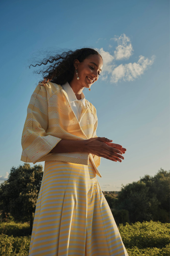 J35 Jupe Jasmine in Viscose