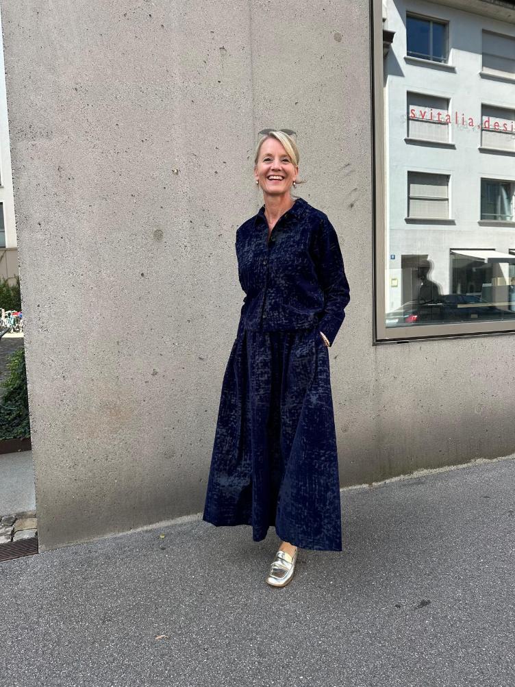 O71 Blusenjacke Daria in Kunstfaser - 1