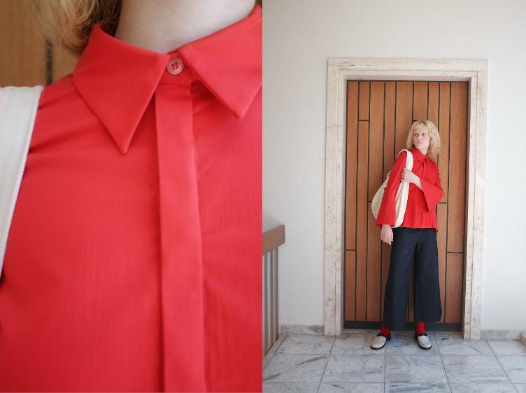 O76 Bluse Darcy in Baumwolle - 1