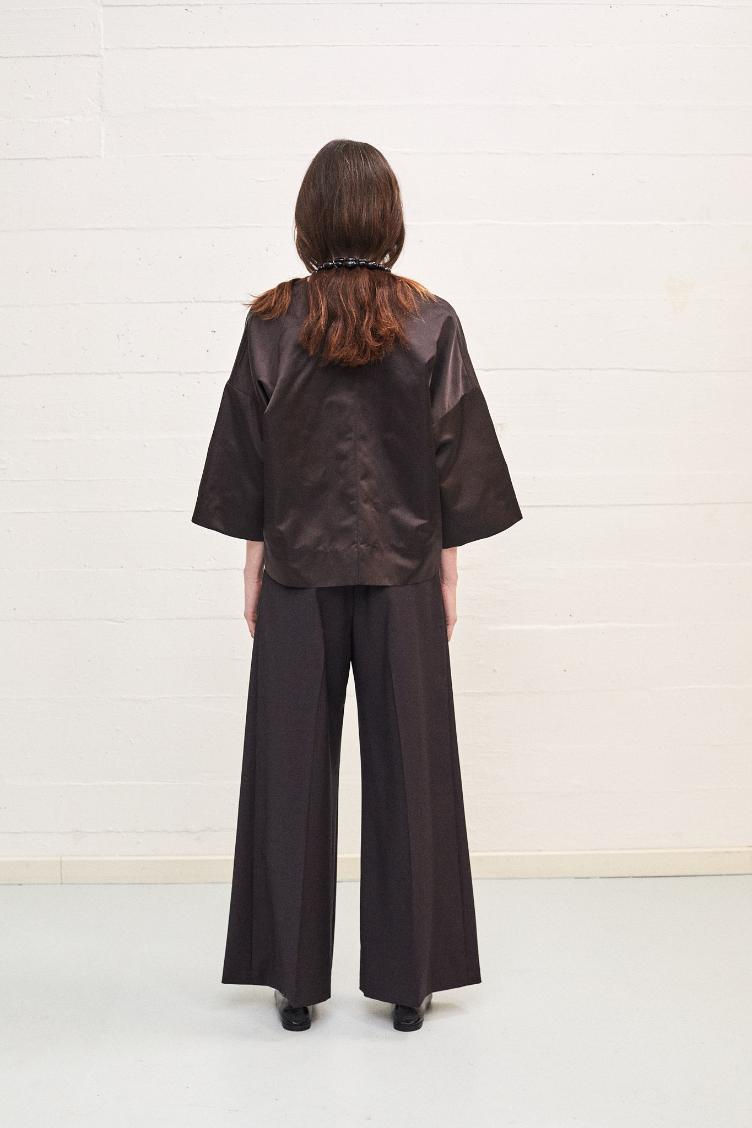 O78 Bluse Harlow in Seide - 1