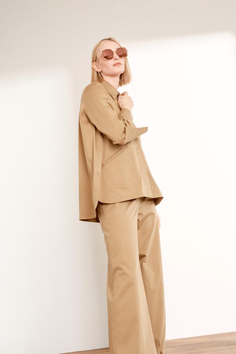 O82 Bluse Tian in Baumwolle